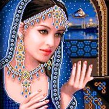 Схема вышивки «шехерезада»