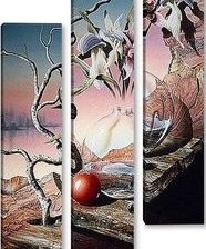 Схема вышивки «триптих»