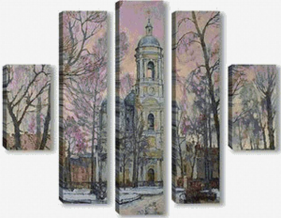 триптих город - предпросмотр
