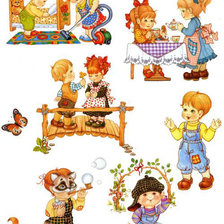 Схема вышивки «детки»