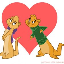 Схема вышивки «зверюшки»