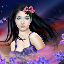 Схема вышивки «женский образ»