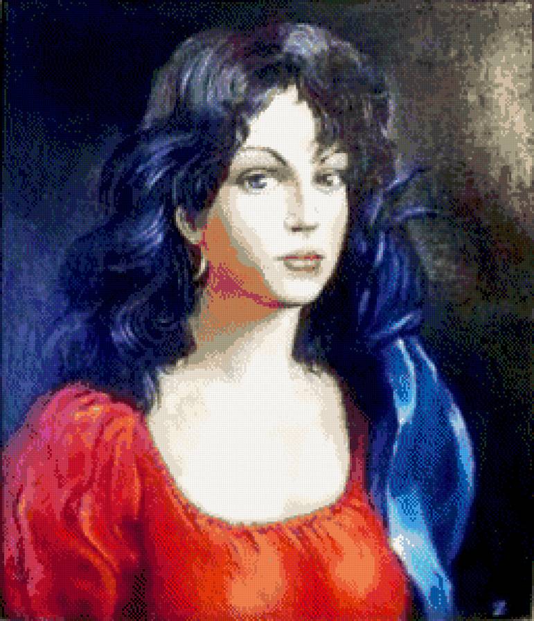 Циганка, приносящая счастье - счастье - предпросмотр