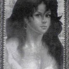 Схема вышивки «циганка-счастье»