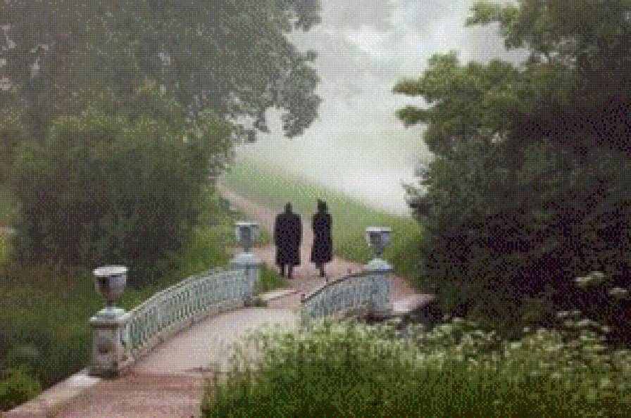 прогулка в парке - предпросмотр