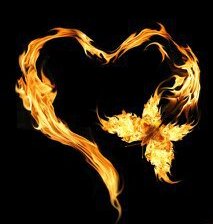 Схема вышивки «огненый бабочка»