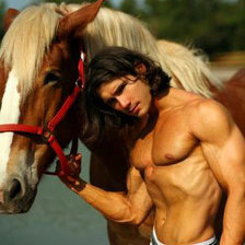 Схема вышивки «парень»