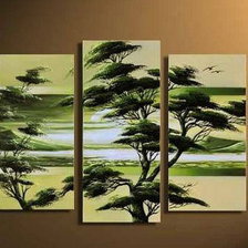 Схема вышивки «триптих»