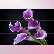 Схема вышивки «триптих»