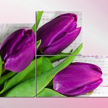 Схема вышивки «триптих»