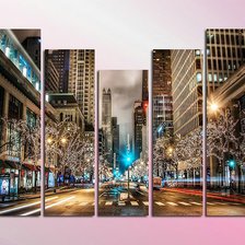 Схема вышивки «триптих»