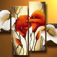 Схема вышивки «триптих»