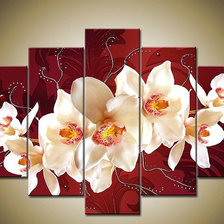 Схема вышивки «триптих»