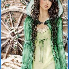 Схема вышивки «очаровательная»