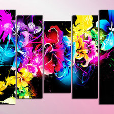 Схема вышивки «триптих»