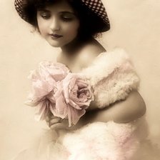 Схема вышивки «piccola diva»