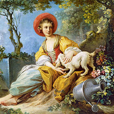 Схема вышивки «пастораль»