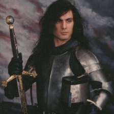 Схема вышивки «Черный рыцарь»