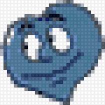 Любовь с первого взгладя_он - он, любовь с первого взгляда, синее сердце - предпросмотр