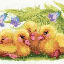 Схема вышивки «утята»