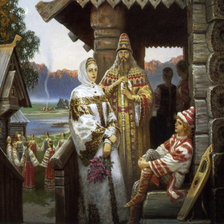 Схема вышивки «Берендеи. Б. Ольшанский»