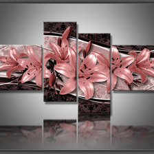 Схема вышивки «триптих»