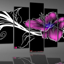 Схема вышивки «триптих»