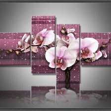 Схема вышивки «триптих»