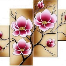 Схема вышивки «полиптих»