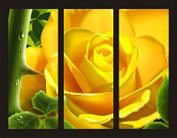 Схема вышивки «триптих»