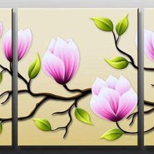 Схема вышивки «триптих»