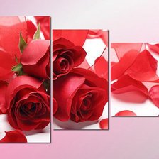 Схема вышивки «триптих»