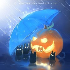 Схема вышивки «Хеллоуин»