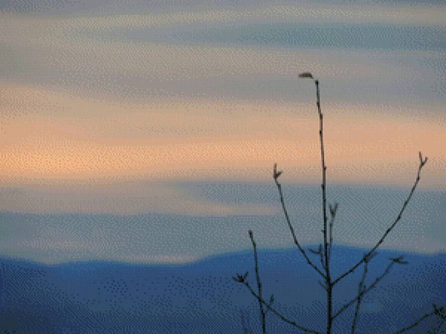 Утро Красноярска - красноярск, рассвет, утро - предпросмотр