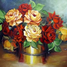 Схема вышивки «серия "розы"»