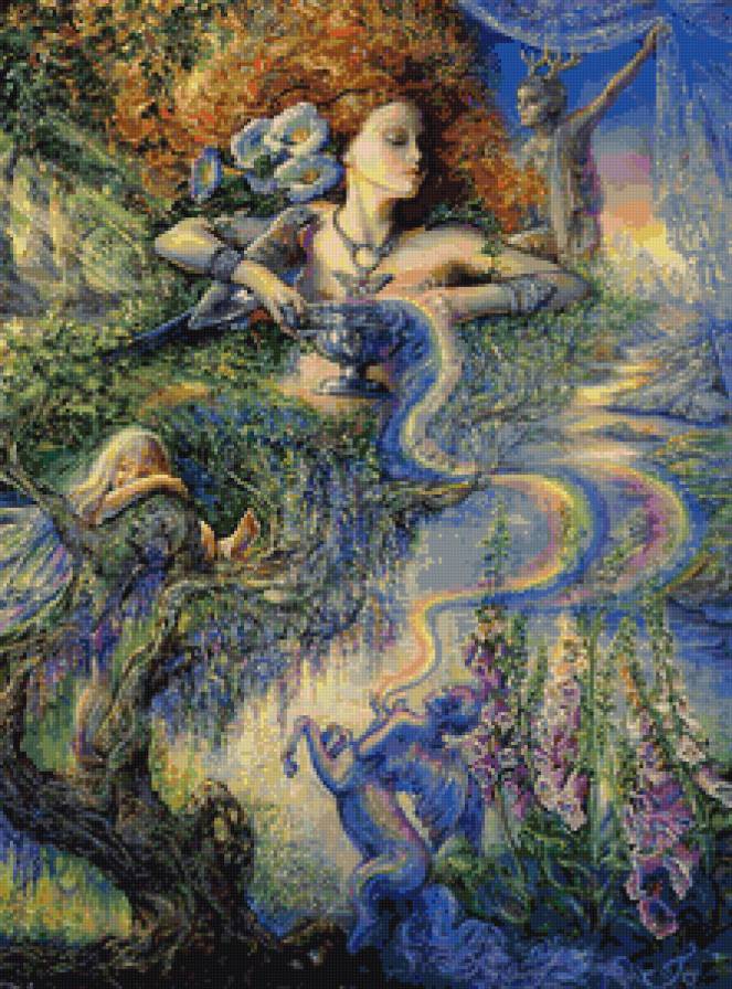 сказочная картина - картина, фэнтези - предпросмотр