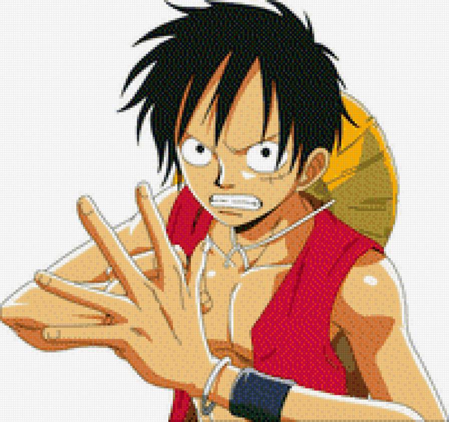 Луффи - ван пис, аниме - предпросмотр