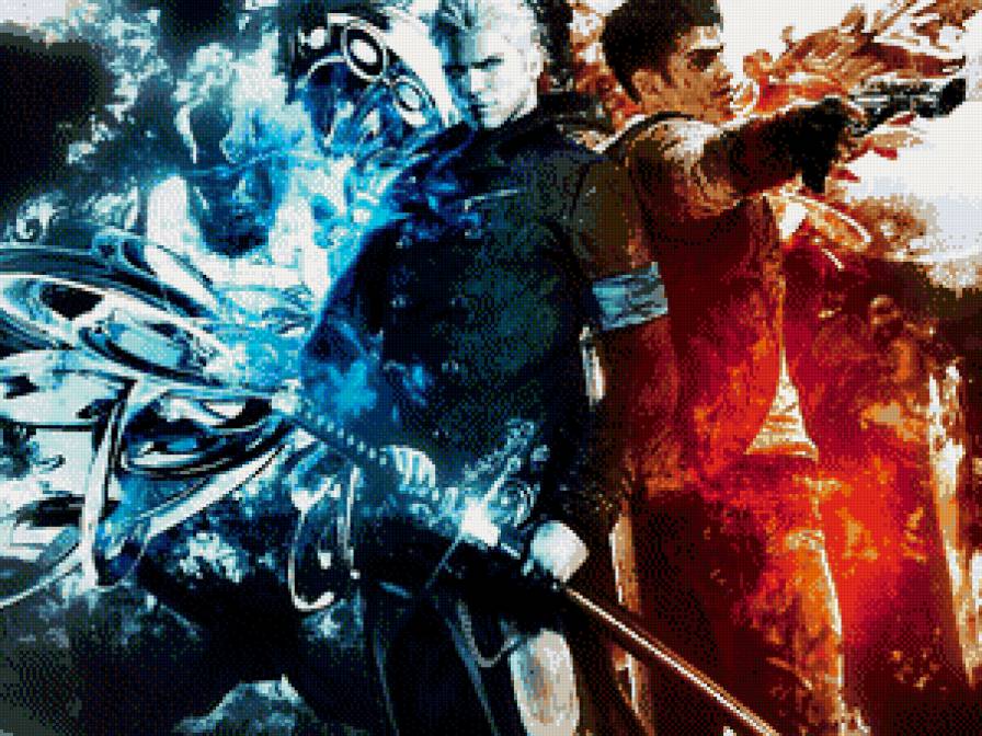 devil may cry - данте, неро - предпросмотр