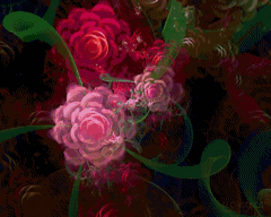 цветок - абстракция - предпросмотр