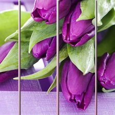 Схема вышивки «Тюльпаны»