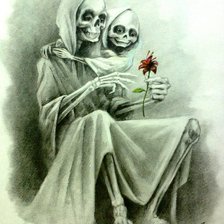 Схема вышивки «Деда, это тебе»