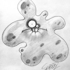 Схема вышивки «Амеба»