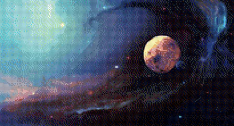 космос - планеты, космос, звезды - предпросмотр