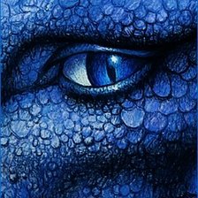 Схема вышивки «взгляд дракона»