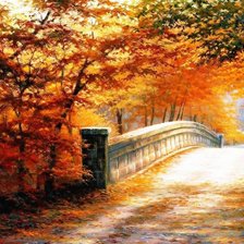 Схема вышивки «осень»