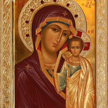 Схема вышивки «икона»