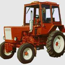 Схема вышивки «трактор»