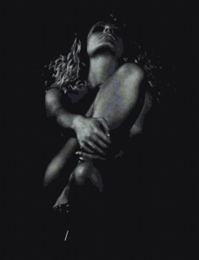 дева - монохром - предпросмотр