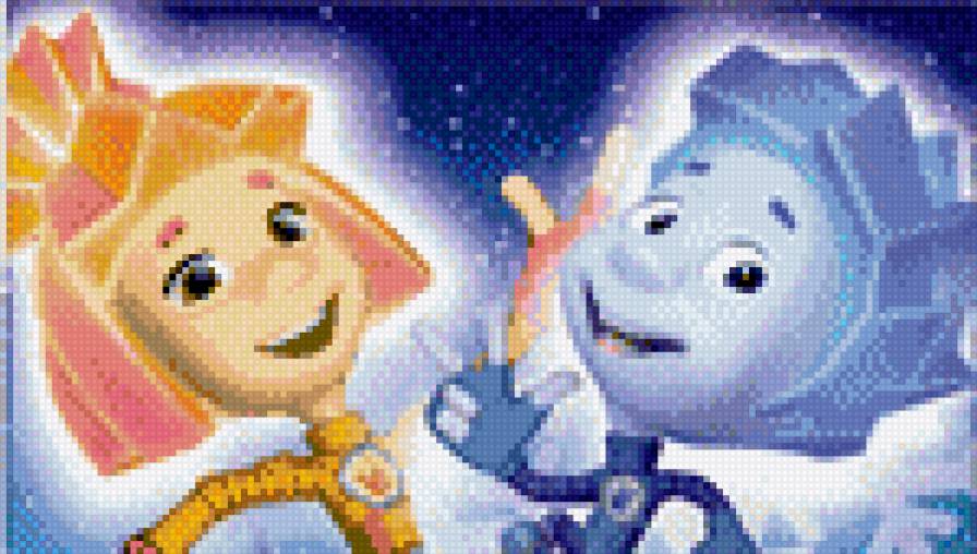 фиксики - симка, нолик - предпросмотр