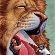 Схема вышивки «у стоматолога»